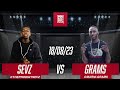 SEVZ Vs GRAMS | Pen Game Rap Battle 2023