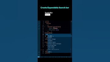How to create Expandable Search bar using html and CSS | Html and CSS Projects