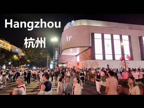 Shanghai, चीन | Shopping सड़क | फूड मार्केट टूर 4K