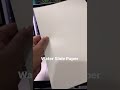 ورق مائي شفاف water slide paper