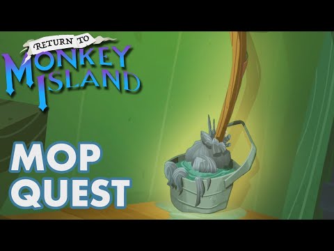 We Start A Mop Quest | Return to Monkey Island | DWB Let's Play