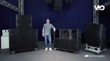 dBTechnologies VIO S318 active subwoofer ENG