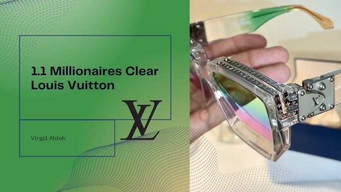 Louis Vuitton Transparent 2054 1.1 Millionaires Sunglasses