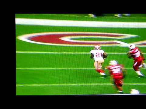 MIKE IUPATI & 49er OLINE= Frank Gore touchdown Vs ...
