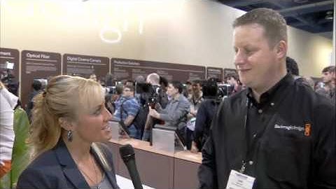 NAB 2012 BlackMagic with Thunderbolt Interview