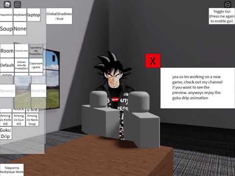 goku drip - Roblox