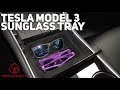 Tesla Model 3 Sunglass Tray
