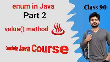 enum  in Java(Enumeration) - Part 2 - The best way to represent constants in Java