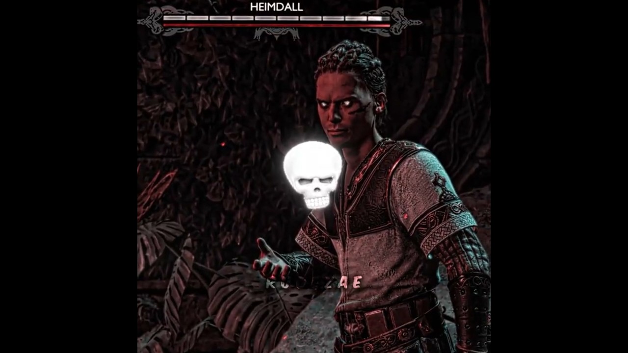 Heimdall Infront of Kratos..🤡 #shorts