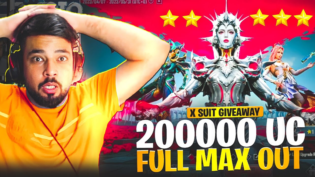 FINALLY MAX OUT NEW X-SUIT $200,000 UC 😳🔥 - YouTube