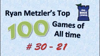 Top 100 Games of All Time: Ryan Metzler (#30-21)