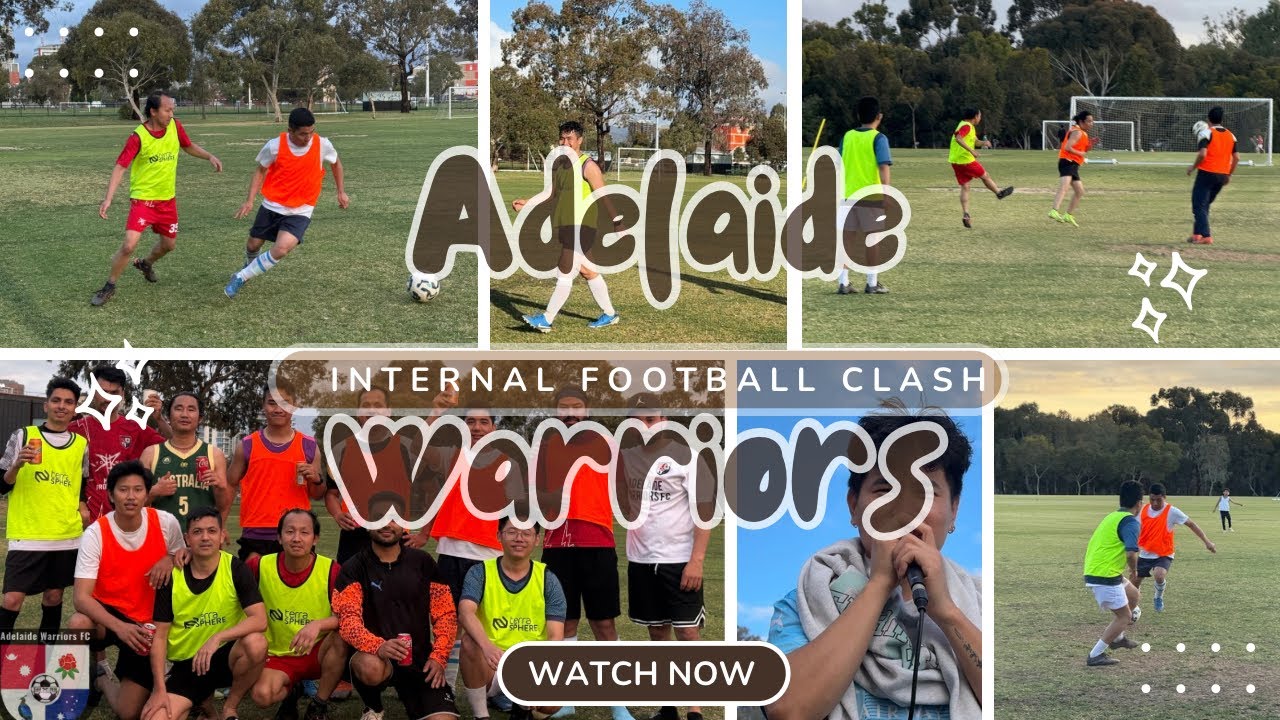 Adelaide Warriors FC | Internal Match Highlights | Goals, Skills & Team Spirit Unleashed  
