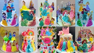 💃Princess Cake/Princess Cake Design/Disney Princess Cake Design/Awesome Birthday Cake Ideas#princess