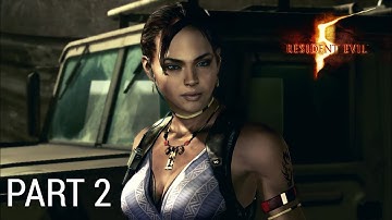 Resident Evil 5 Walkthrough Gameplay Part 2 - Chapter 1-2 Public Assembly (PC)