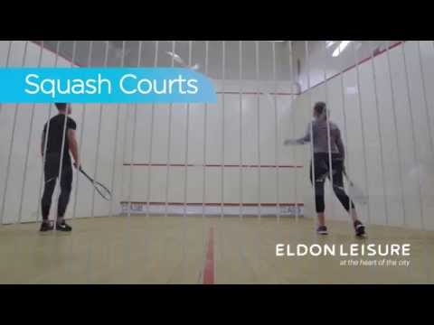 Squash Courts at Eldon Leisure, Newcastle