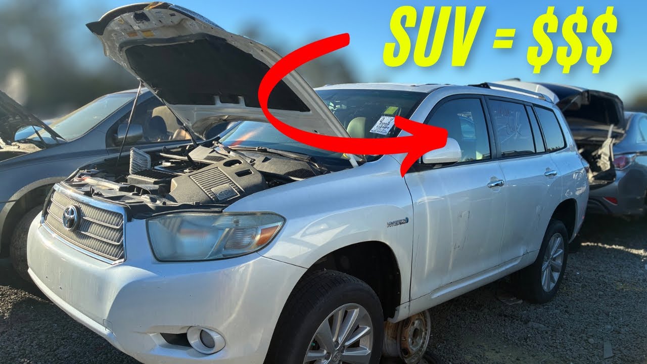 This Toyota Highlander Paid for My Entire Junkyard Trip 💰