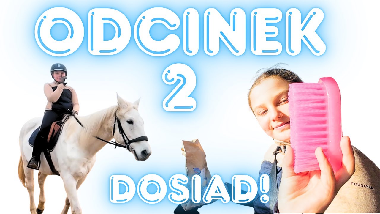 ŚWIAT KONI Z MARYSIĄ #2 🐴 | Dodawanie i Oddawanie oraz Galopy💕 | Prezencik od Werki
