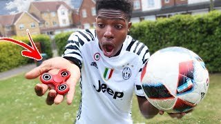 Youtuber Breaks Kids Rare 1000Mph Fidget Spinner Using A Football