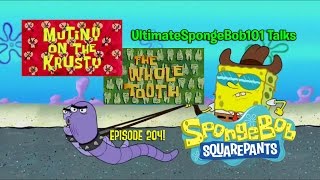 SpongeBob Episode 204 Mutiny on the Krusty & The Whole Tooth Review Video!
