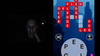 Wordscapes, Canyon Stage, Cliff level 9