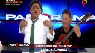'Alejandro Choledo' Cantando 'CHORO SOY' autor y compositor Carlos Alvarez y Jorge Barata