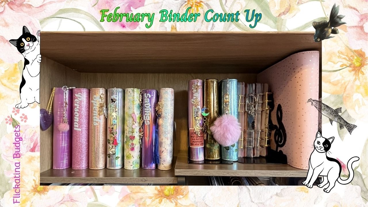 ✨February Binder Count Up ✨ How much did I save?✨