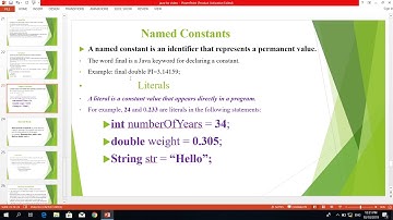 constants and literals in amharic