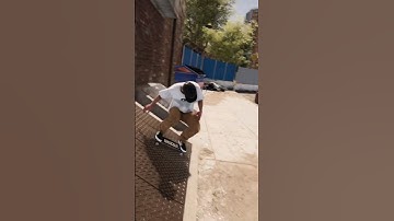 Inward heelflip #session #skateboard #sessiongame #sessionskatesim #edit #slowmotion
