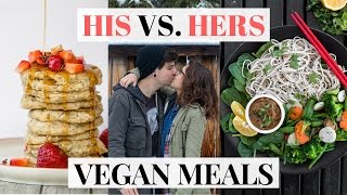 What A Vegan Couple Eats In A Day | EASY VEGAN Recipes
