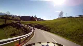 1. Frühlingsausfahrt 2013 BMW R 1200 R, Honda F6C Valkyrie