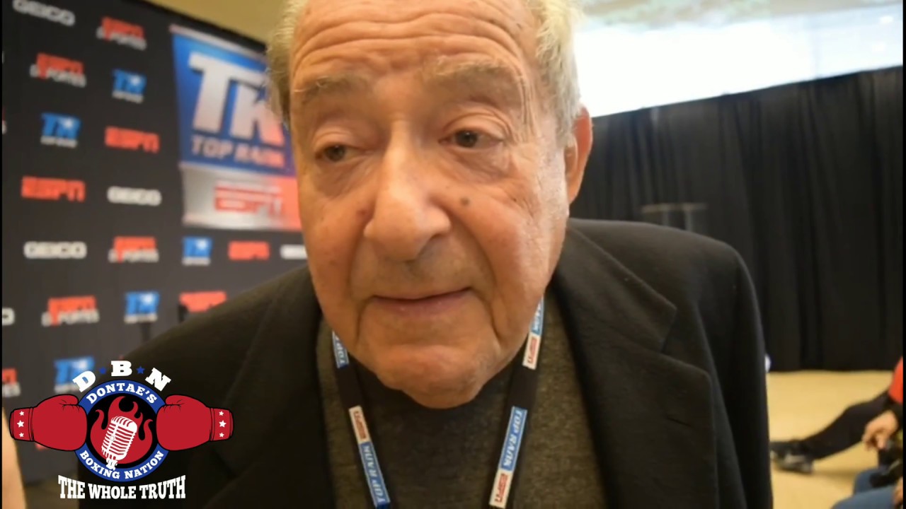 BOB ARUM TALKS CRAWFORD- HORN & PACQUIAO-MATHYSSE