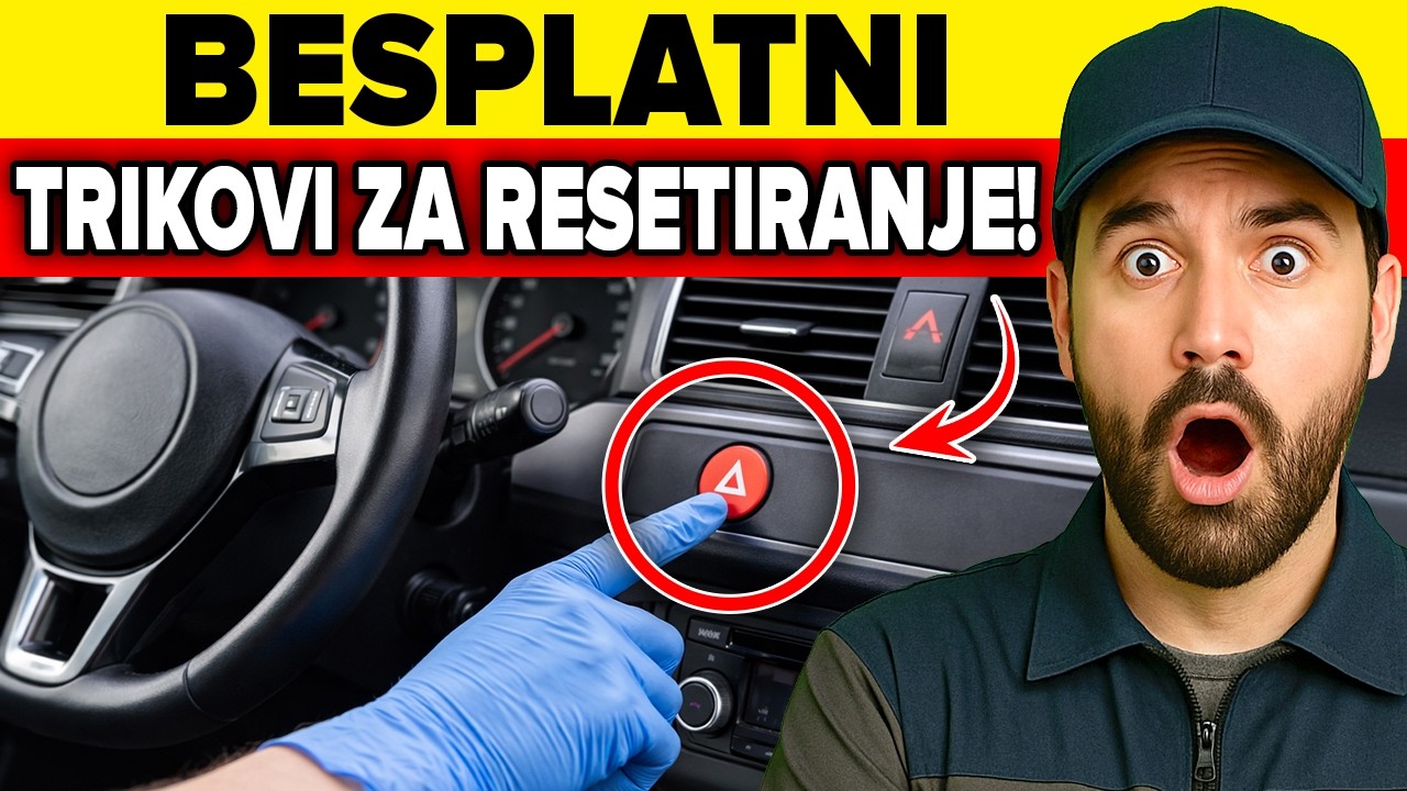 POPRAVI 95% Problema Na Svom Autu Ovim TRIKOM!