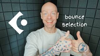 объединить фрагменты (bounce selection)