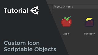 Unity - How to add a custom icon for a Scriptable Object
