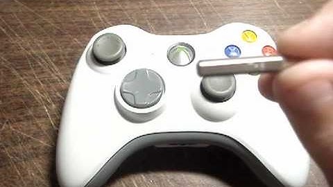 how to take apart an xbox 360 conntroler without a t88 security screwdriver