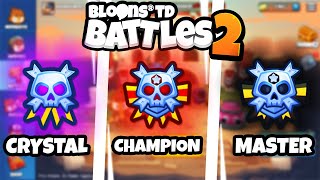 Leagues In BTD Battles 2