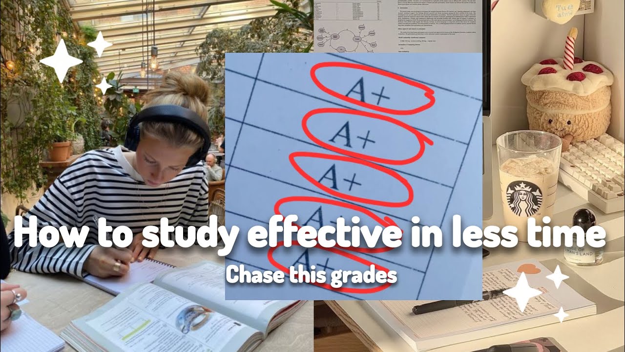 How to study effective in less time | study tips that actually works ...