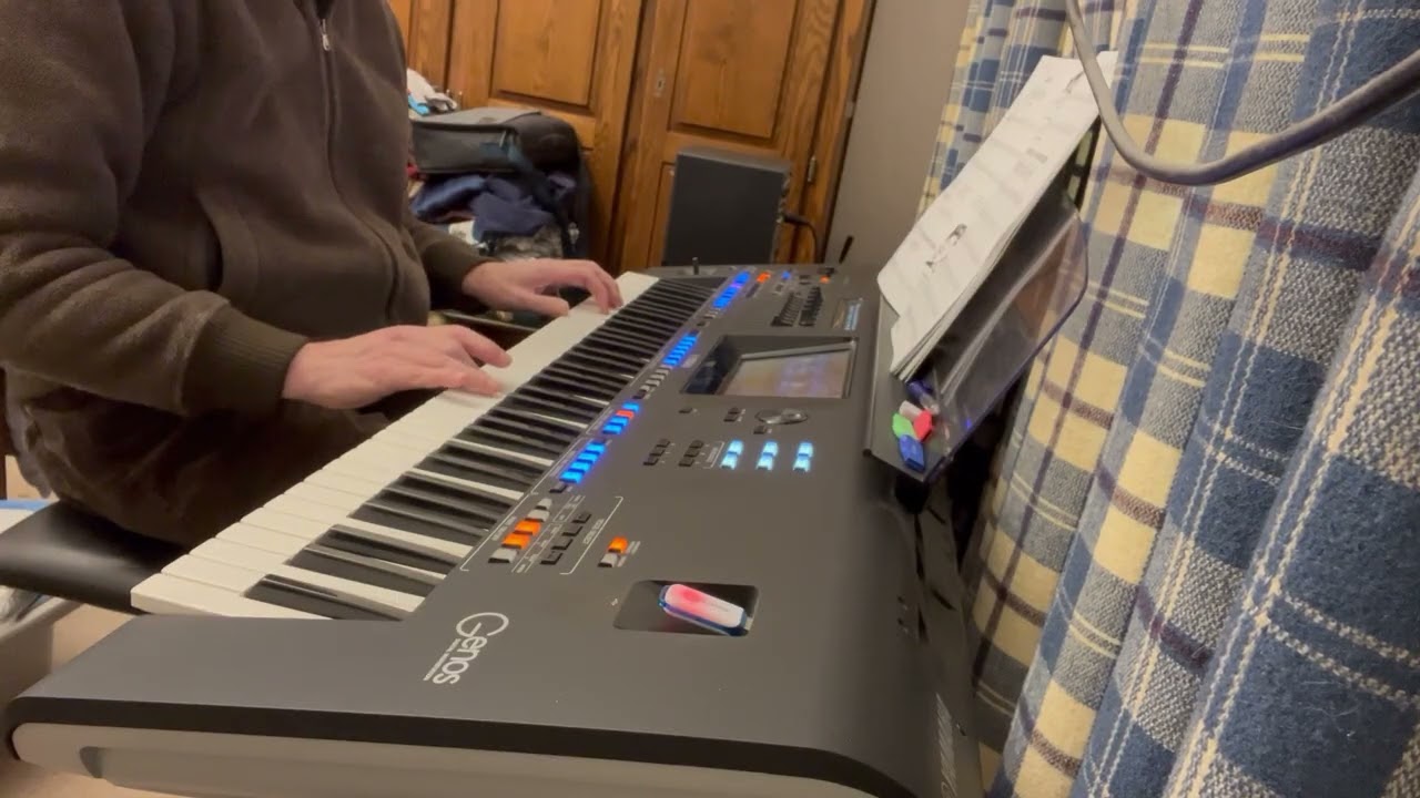 Sailing - Rod Stewart gespeeld op Yamaha Genos 