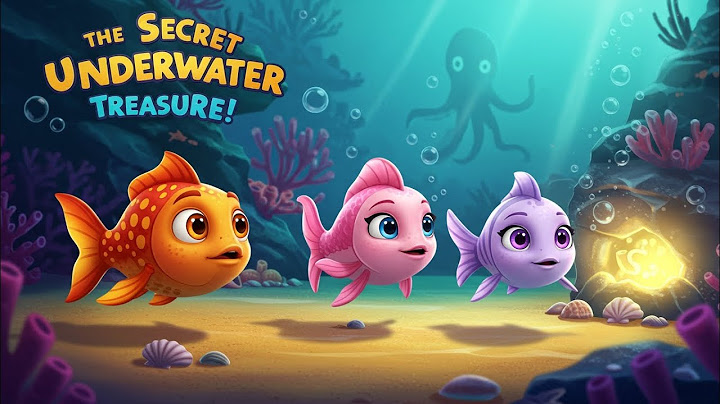 كنز أعماق البحار ✨️| مغامرة التلات سمكات الشجعان!🐟🌊