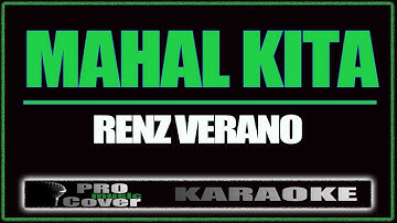 Mahal kita - Renz Verano (KARAOKE)