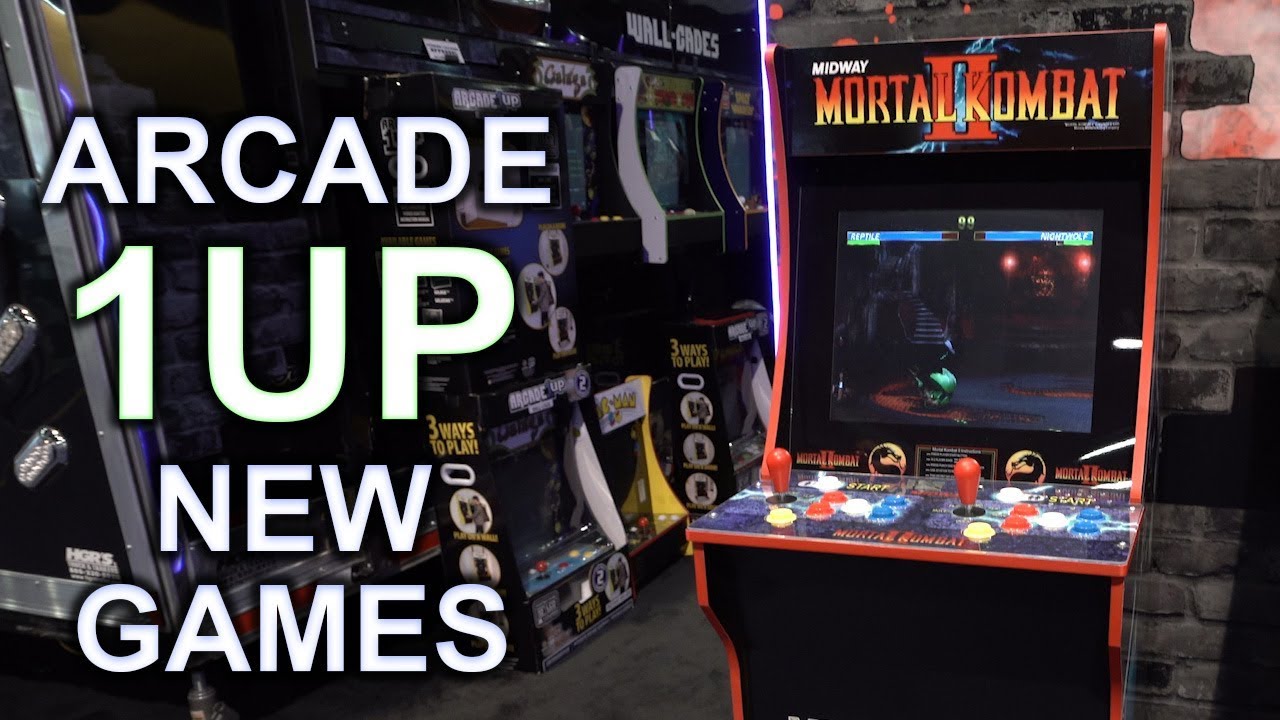 NEW Arcade 1UP Nostalgic Arcade Cabinets 2019