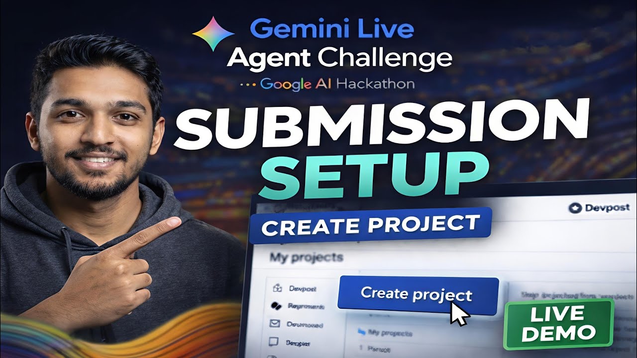 Google AI Hackathon Submission Setup Step-by-Step - YouTube
