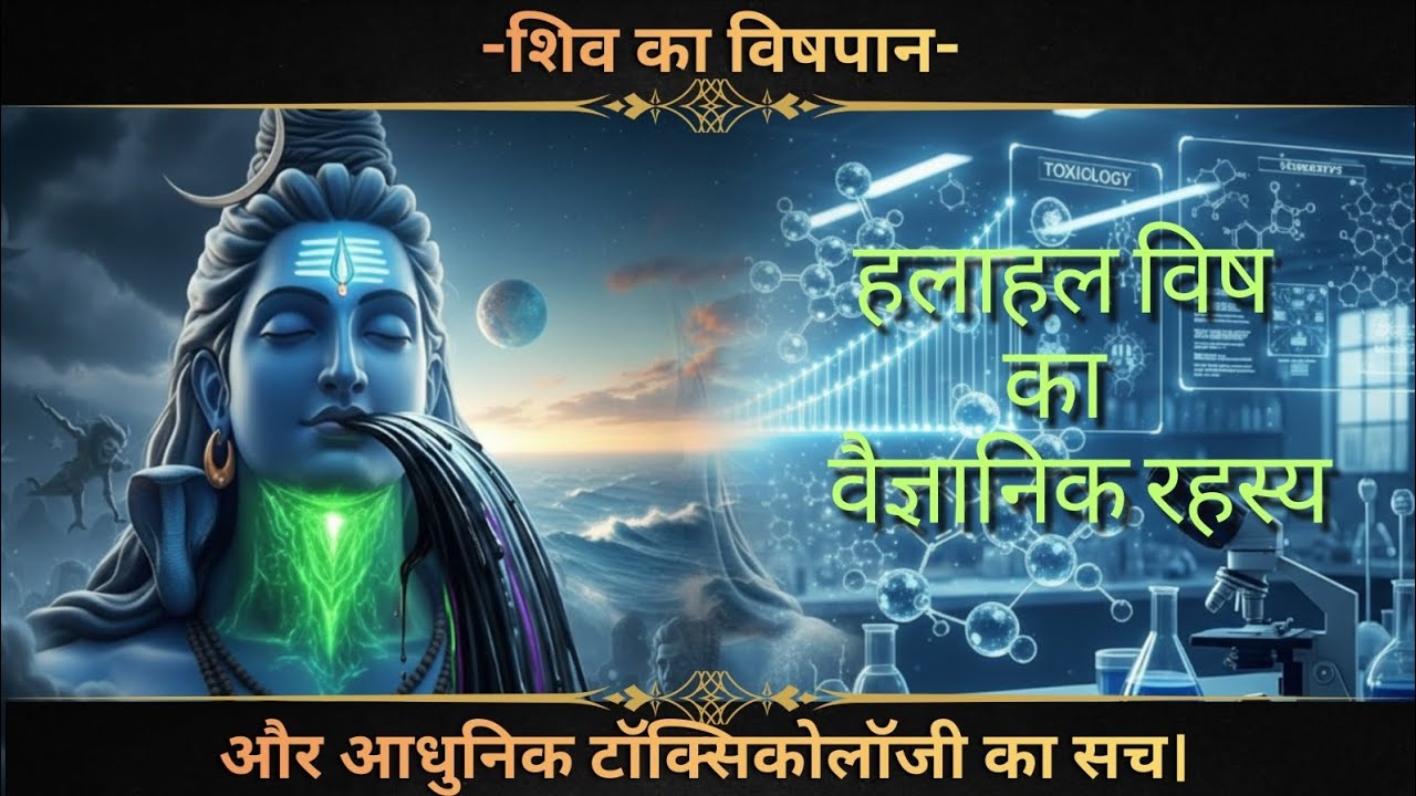 शिव का विषपान और आधुनिक टॉक्सिकोलॉजी का सच | हलाल विष का वैज्ञानिक रहस्य | Mythology meets Science
