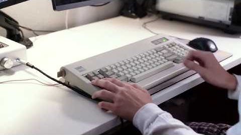 IBM Model F AT Typing Test