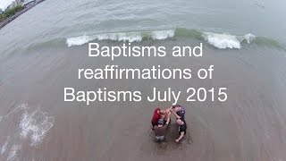 Baptisms July 2015