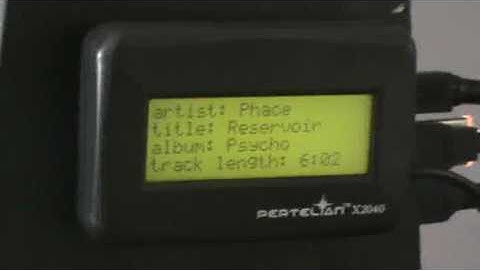 lcd4linux + shell.fm + tinycore linux + Compaq Evo T20 Thin Client