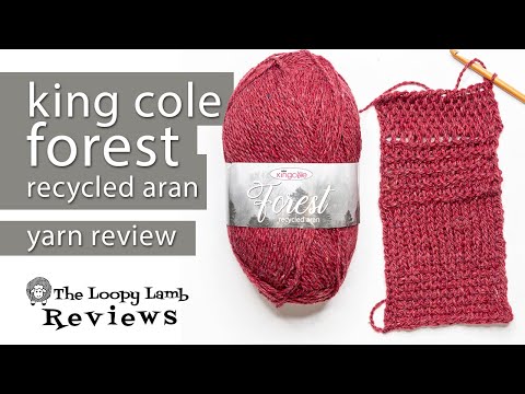 Avondale Forest (1920) 100% recycled aran yarn by King Cole (100g)