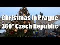 Christmas in Prague, 360 ° VR Tour, Czech Republic