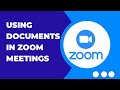 The Ultimate Guide To Sharing Documents on Zoom With Ease!