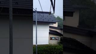 大雨の山形市(16.10.8)